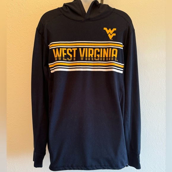 West Virginia Mountaineers Long Sleeve Hoody w/Spandex and Drawstring Bottom - Picture 1 of 9